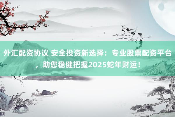 外汇配资协议 安全投资新选择：专业股票配资平台，助您稳健把握2025蛇年财运！
